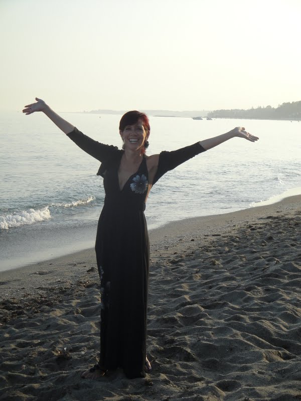 Today: Celebrating where life has taken her.