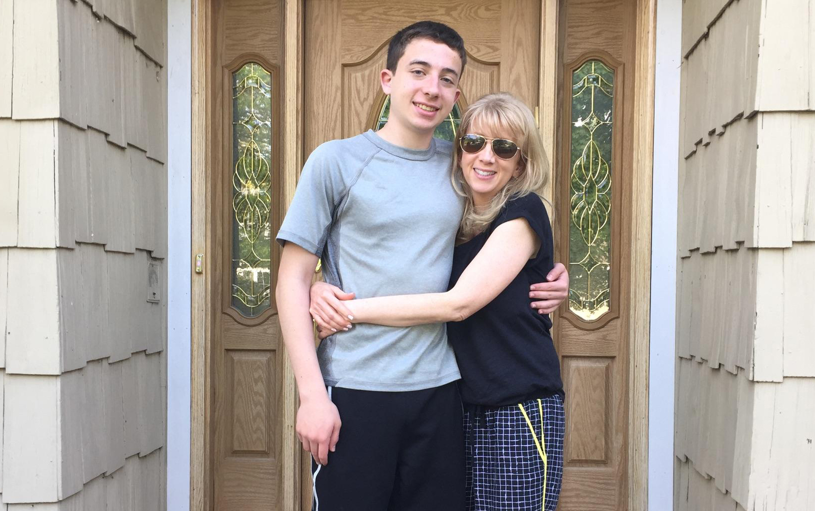 Jordan and his mom_blog