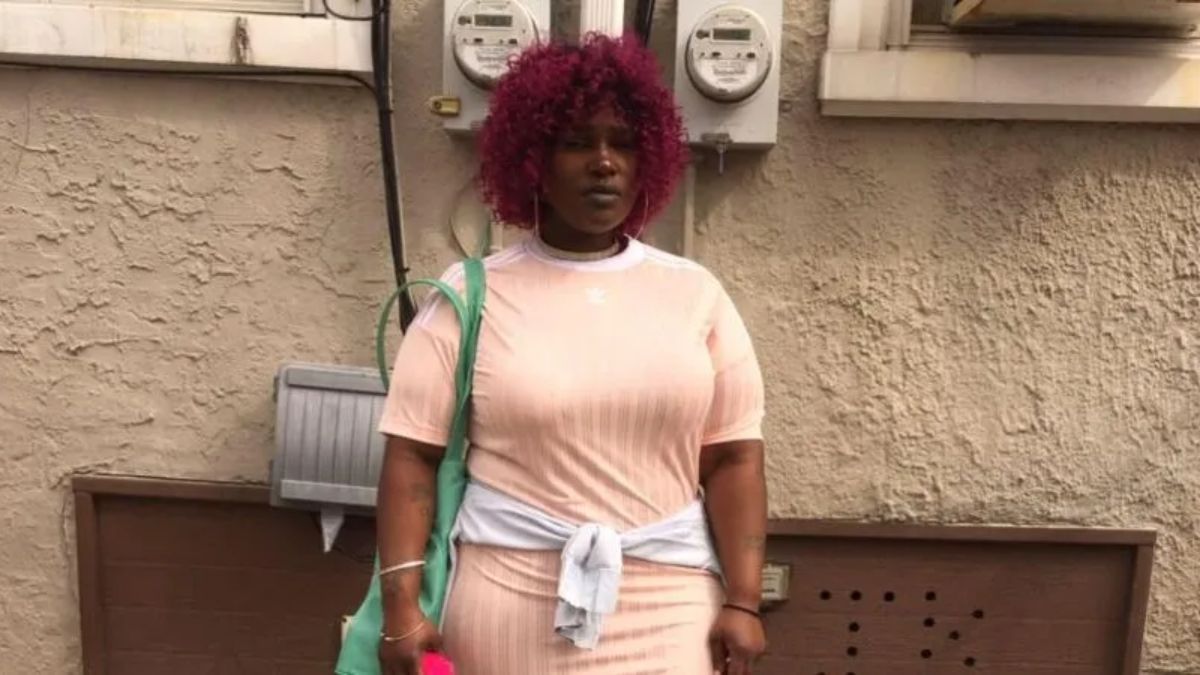 Nadiyah Brown wears a sporty summer dress