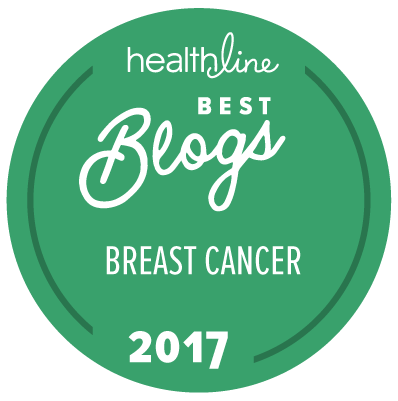 HealthLine Best Blogs 2017: Breast Cancer badge