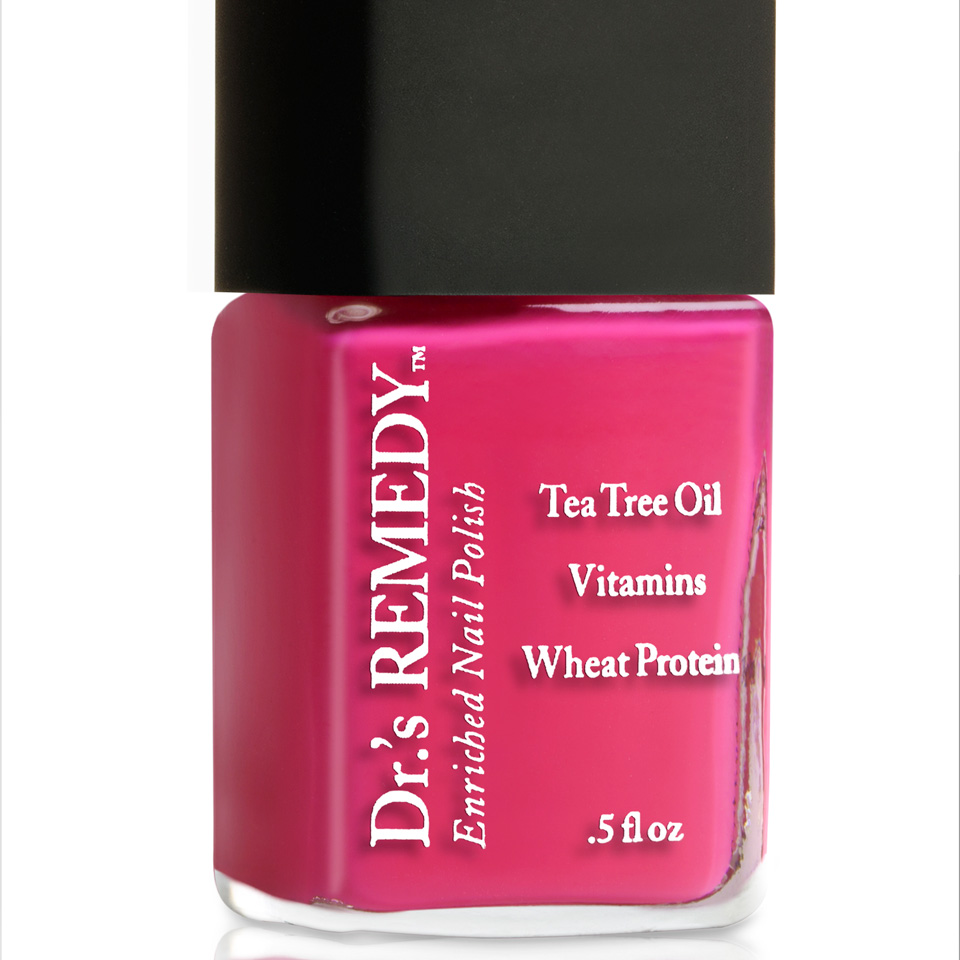 Pink nail polish