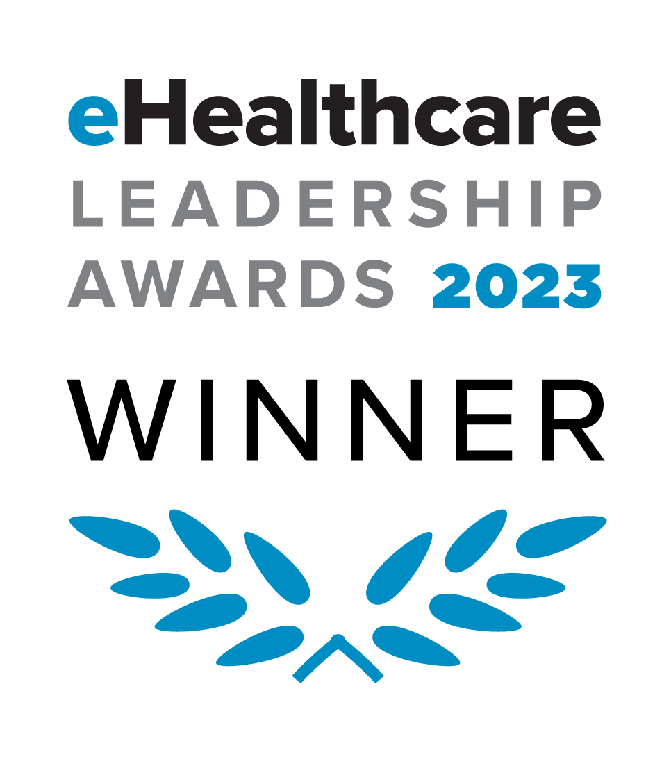 Digital badge tor eHealthcare leadership awards 2023