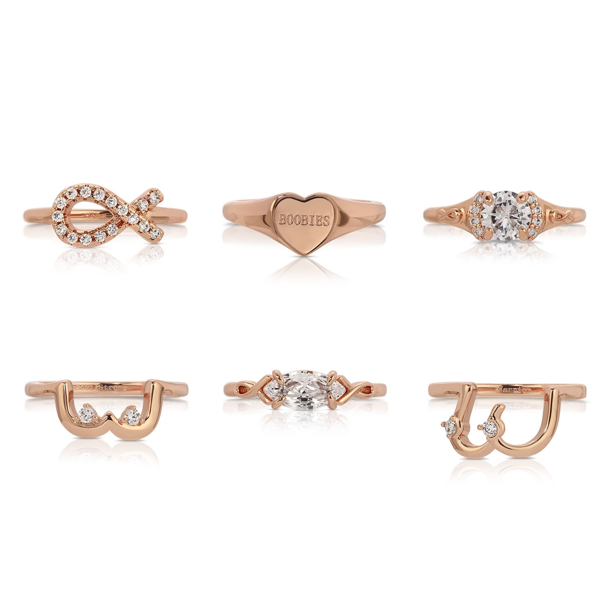 Collage of rings