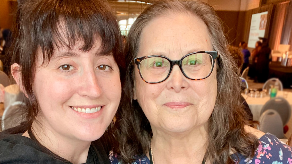 MJ Borelli and her daughter