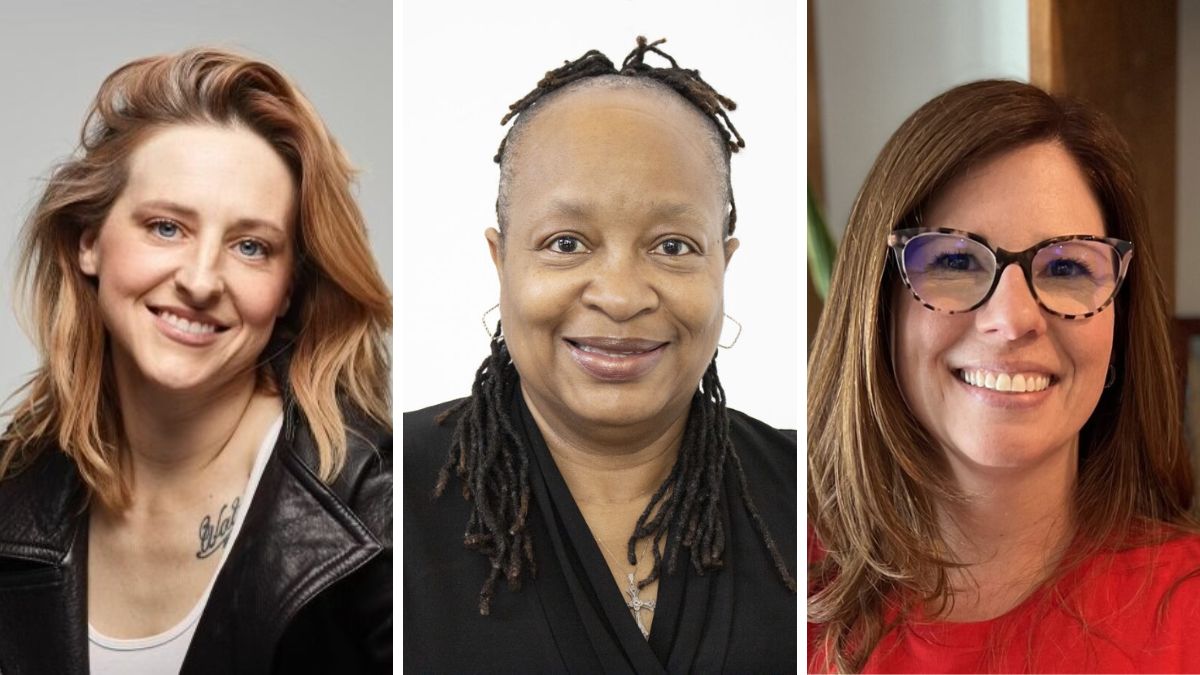 Collage of headshots of Chelsey Pickthorn, Roberta Albany, Valerie Millier
