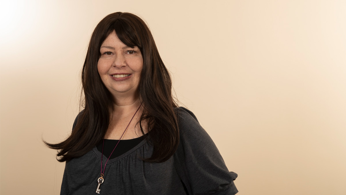 A woman with metastatic breast cancer