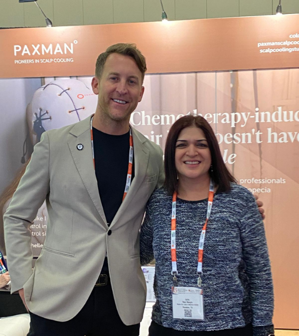 Rich Paxman with Julia Nangia