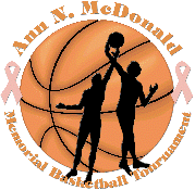 Ann N. McDonald Memorial Basketball tournament logo