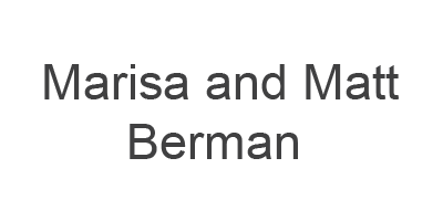 Marisa and Matt Berman