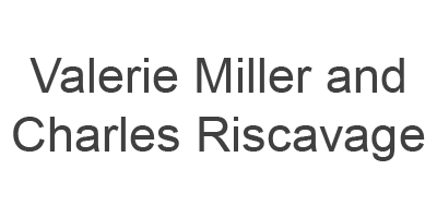 Valerie Miller and Charles Riscavage