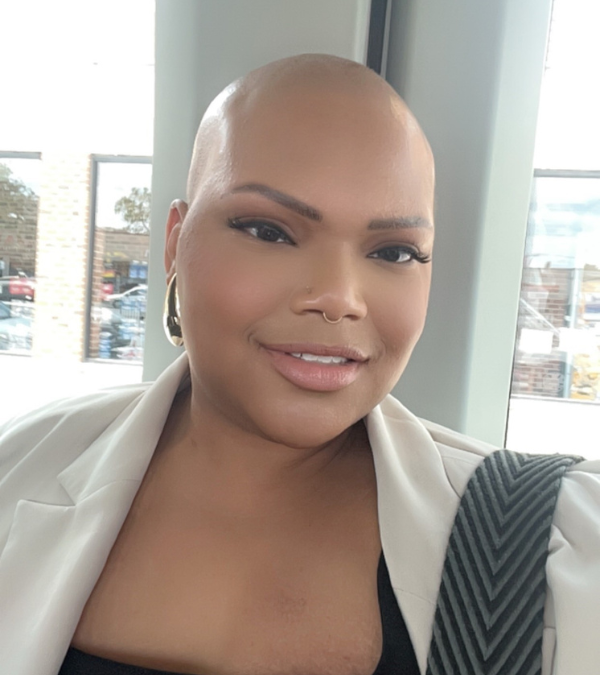 Tiana Russell smiling in a selfie