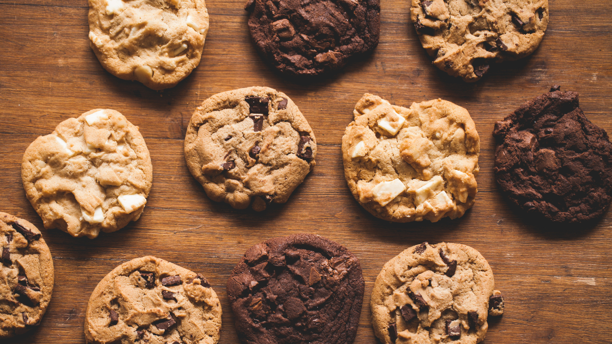 A variety of cookies